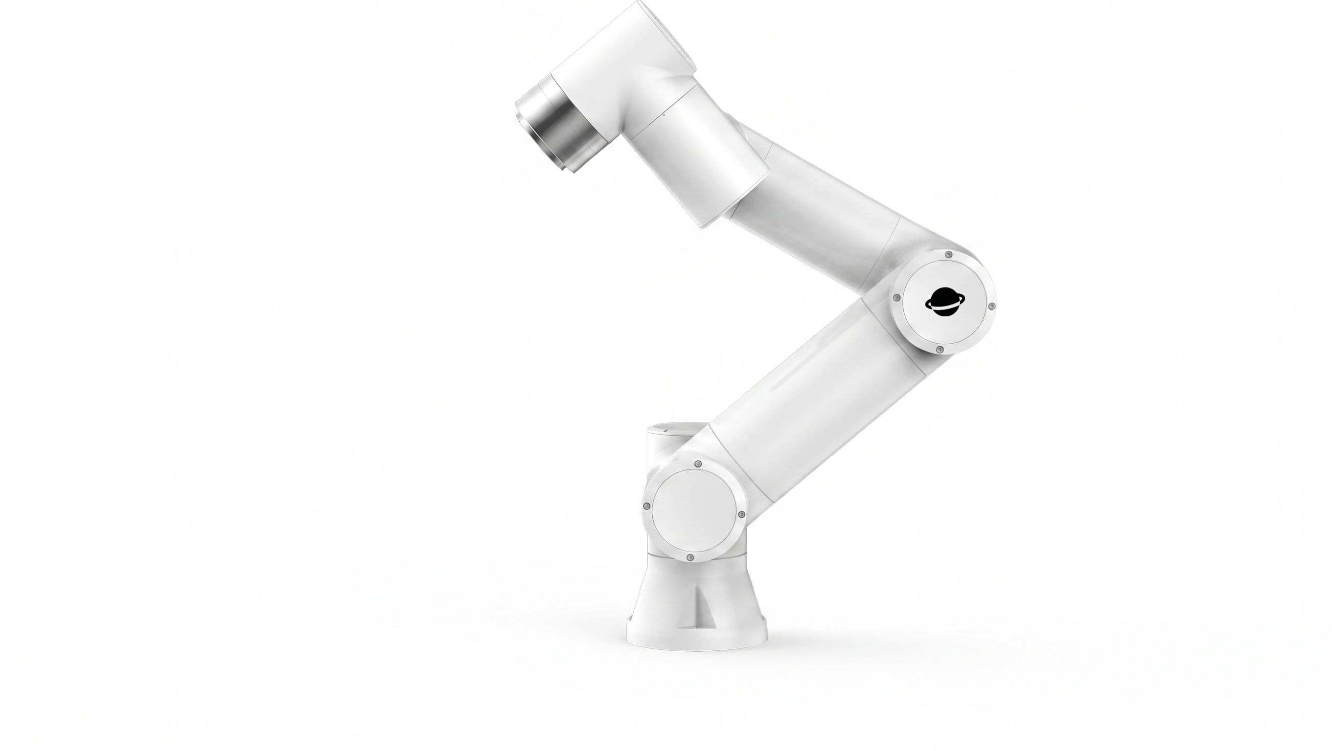 Roooll r-Lite collaborative robot (standard), 3kg payload, ±0.02mm repeatability, 622mm reach; compact lab and precision assembly.