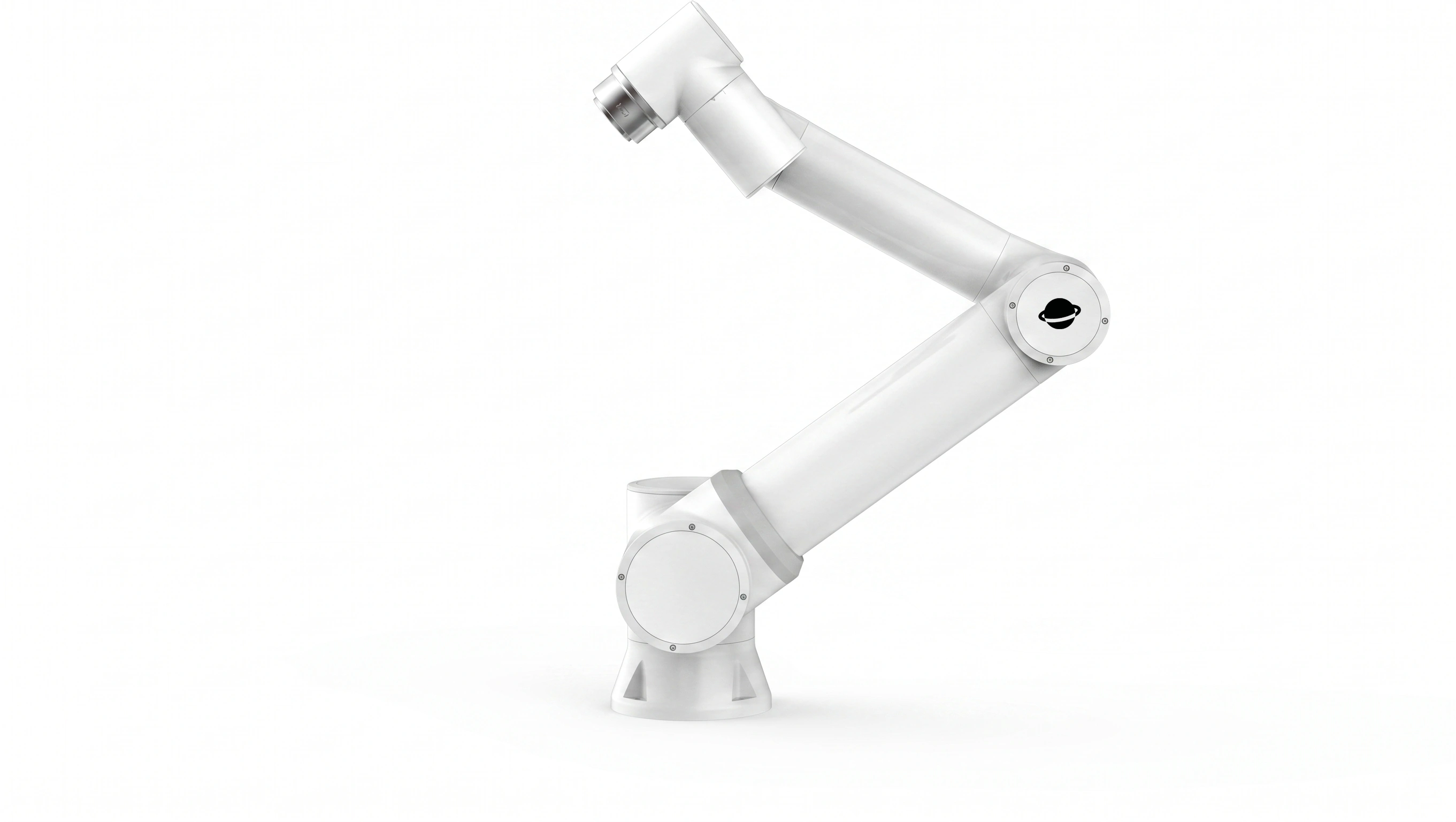 Roooll r-Max collaborative robot (16kg heavy-duty), 16kg payload, ±0.03mm repeatability, 1034mm reach; force-controlled assembly.