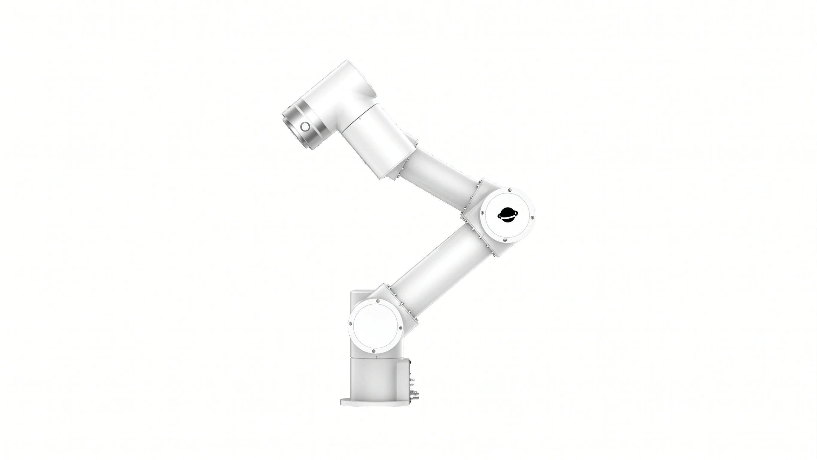 Roooll r-Lite collaborative robot (integrated controller), 3kg payload (5kg instant), ±0.05mm repeatability, 622mm reach; precision assembly and lab automation.